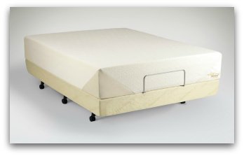 The Tempurpedic Contour Signature front left angle.