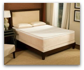 The Tempurpedic Allura bed on a nice frame.